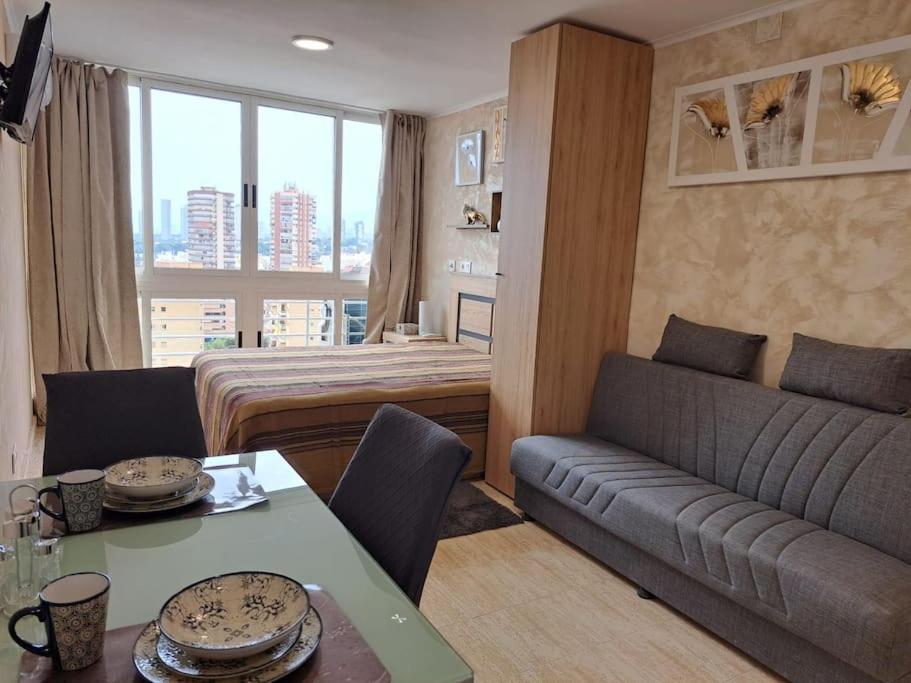 Cozy Studio With Sea View Apartamento Benidorm Exterior foto